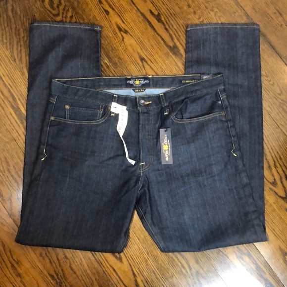 Lucky Brand 121 38x34 Heritage Slim Jeans NWT - Picture 5 of 10